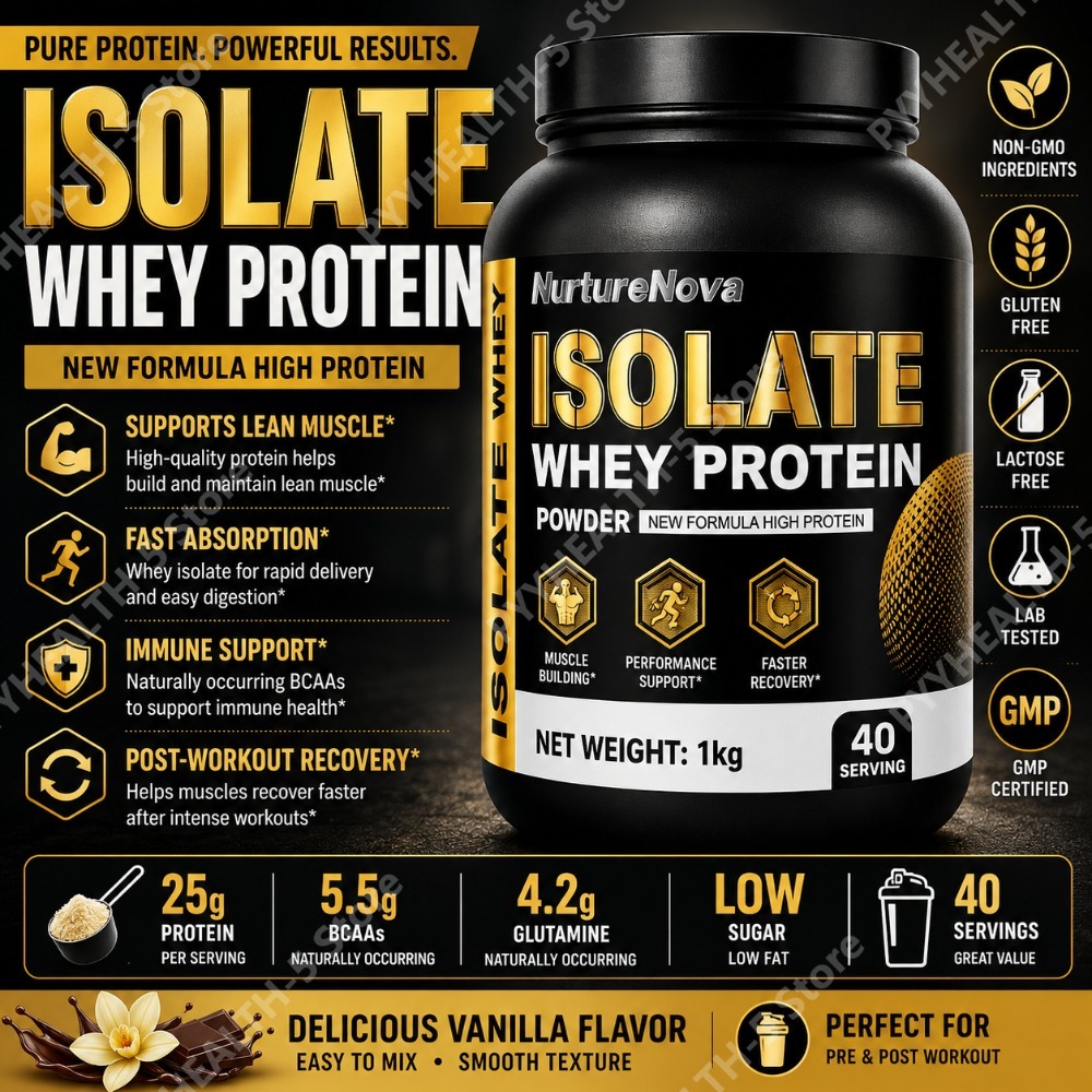 Fitness Nutrition Whey Protein - Isolate Whey Protein Tozu 1kg Yüksek