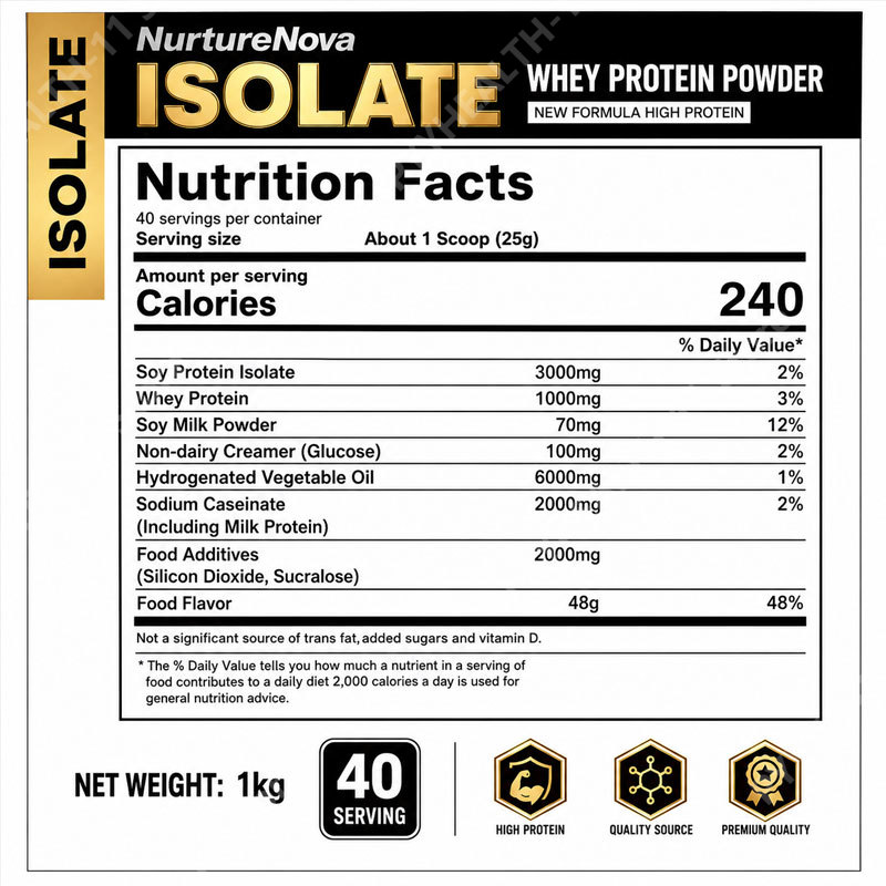 Whey Protein İzolat Tozu Düşük - Fitness Nutrition Whey Protein incelemesi ve fiyatı